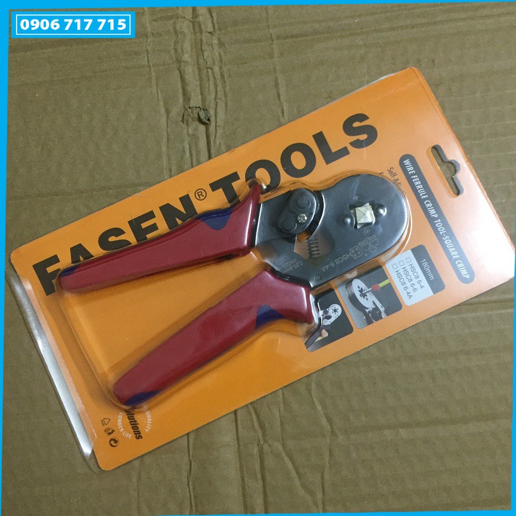 Kìm bấm đầu cos fasen hscb8 6-4a
