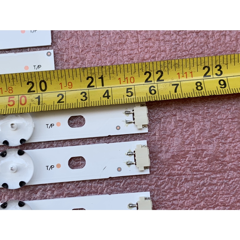 LED TIVI LG 49UJ632T 49UH619V 49UF6409 49UH651V 49UJ635V 49UF640T MỚI 100% BỘ 4 THANH MỖI THANH 9 BÓNG MỖI BÓNG 3V