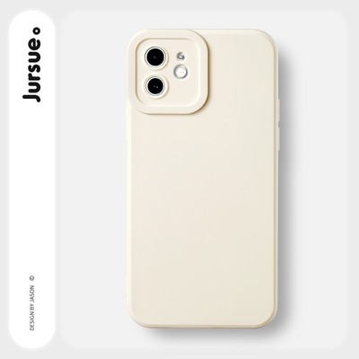 Ốp lưng JURSUE mềm chống sốc viền vuông Cho iPhone 16 15 14 13 12 11 Pro Max SE 2020 X XR XS ip 8 7 Plus YCS7