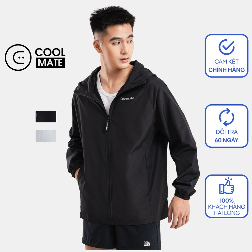 Áo khoác nam daily wear chống nước và tia UV - thương hiệu Coolmate