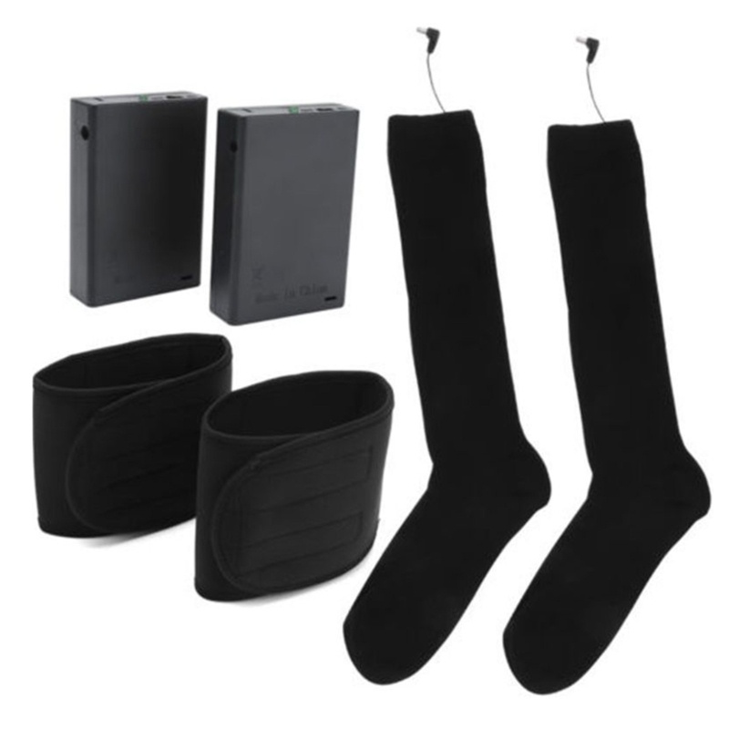 1 Đôi Tất Giữ Ấm Chân Chạy Bằng Điện Tiện Dụng