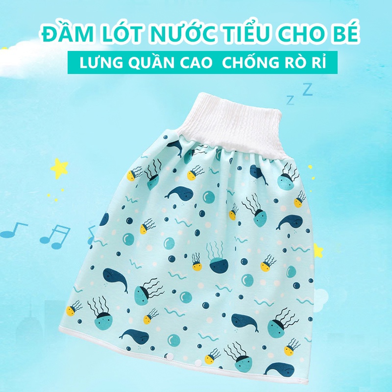 [Einmilk.ân ninh] Quần & váy tả tập đi bằng vải dành cho bé  thấm hút nước tốt ,chống tràn AUPP