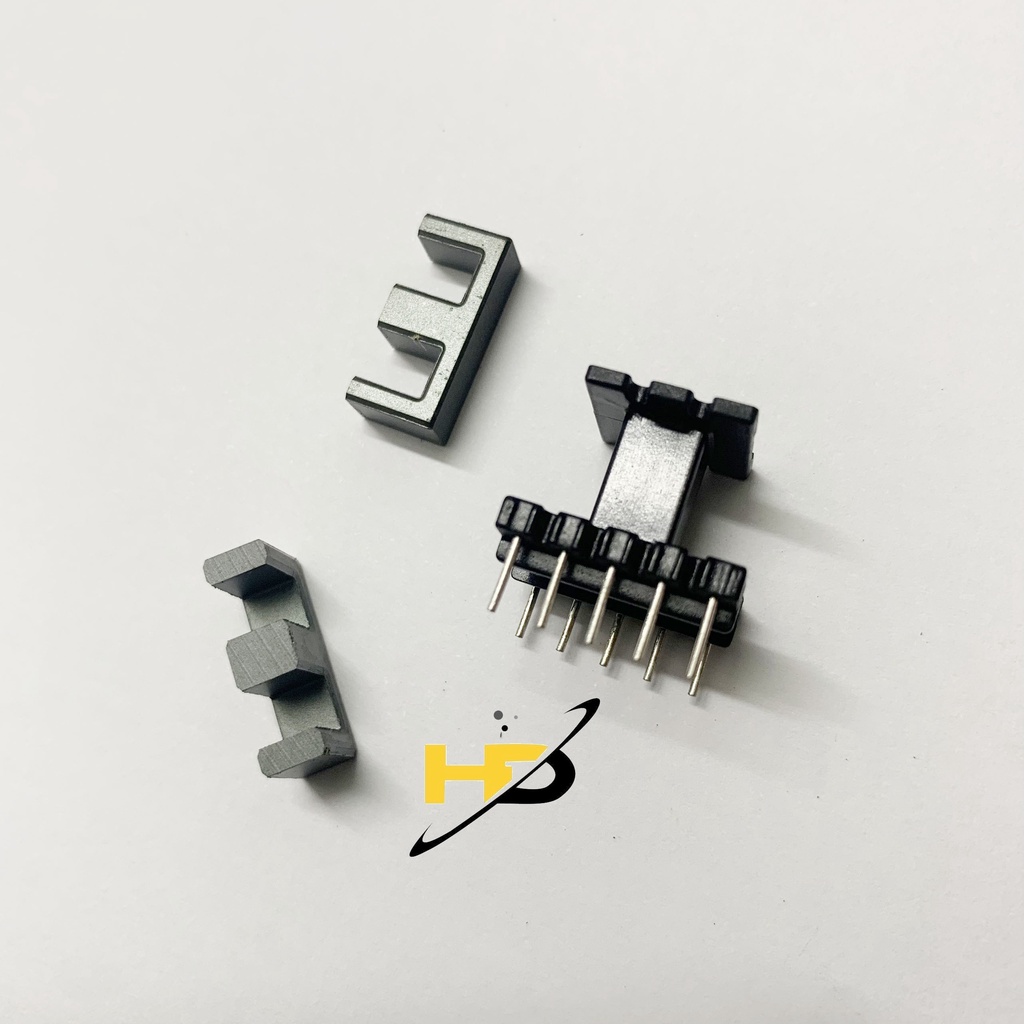 Lõi Ferrite Kết Hợp Với Khuôn Nhựa Biến Áp Xung EE16 (5+5)