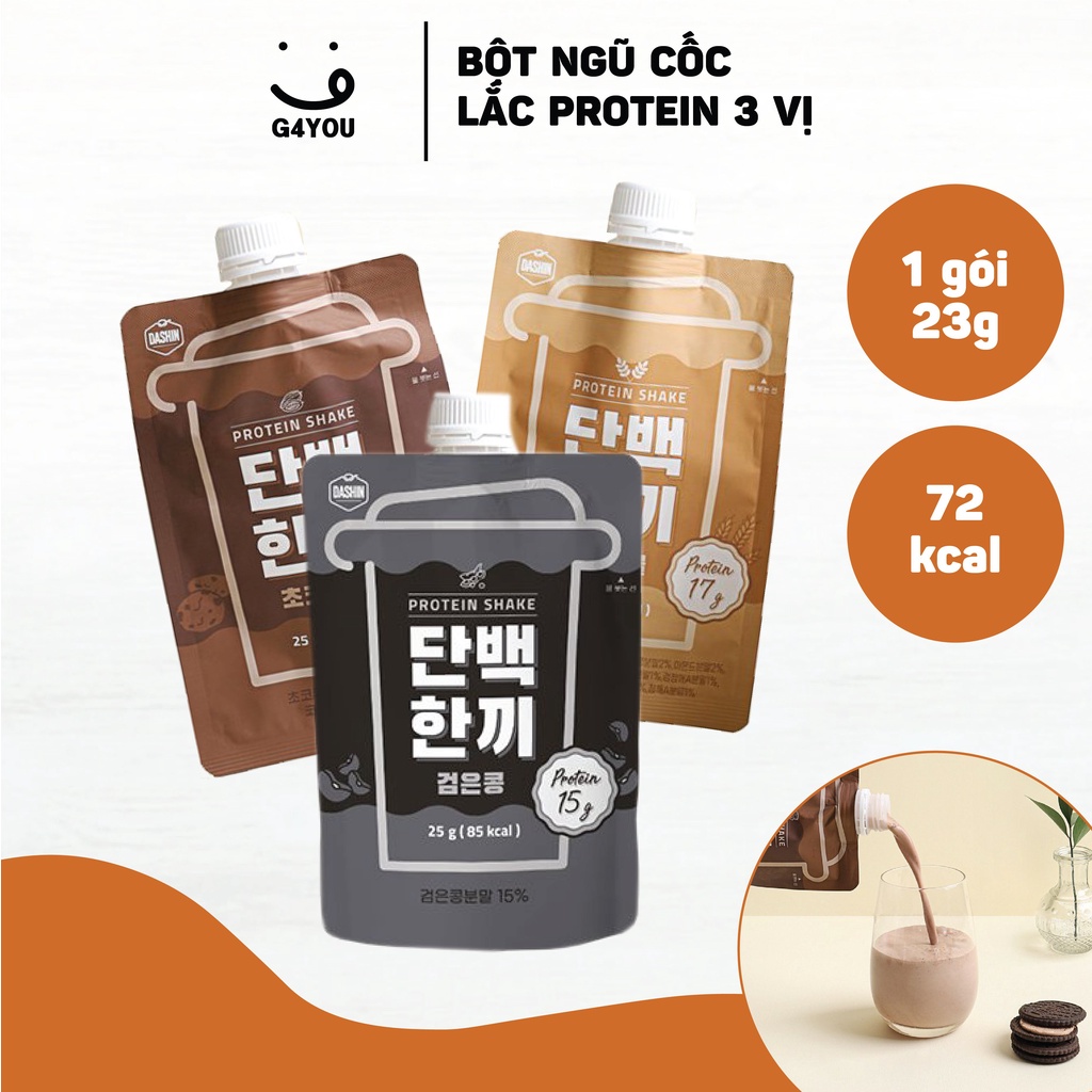 Bột Ngũ Cốc Lắc Bổ Sung Protein 23G