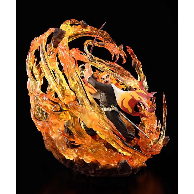 Mô hình chính hãng Bellfine Demon Slayer: Kimetsu no Yaiba Kyojuro Rengoku DX Ver. 1/8 Complete Figure