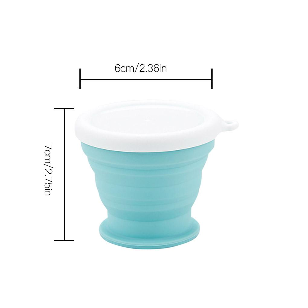 Cốc Uống Nước 1 / 2 / 3 / 5 Gấp Gọn Chống Mài Mòn Tiện Dụng Mang Theo Du Lịch / Dã Ngoại