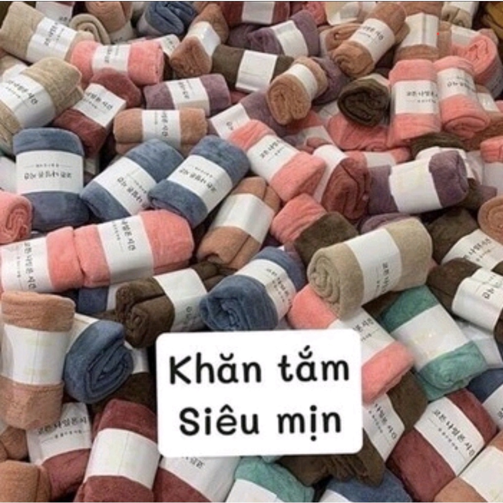 Khăn Tắm Hàn Quốc Lớn 140 X 70CM, Khăn Tắm Em Bé