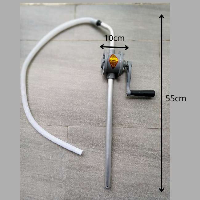 Dụng Cụ Bơm Hút Chất Lỏng- Bơm Quay Tay Vật Liệu Nhôm, Bơm Xăng, Dầu Diesel- Thiết Bị Bằng Việt