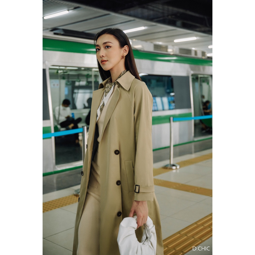 Áo Trench coat 6 cúc D.CHIC MS: 970281