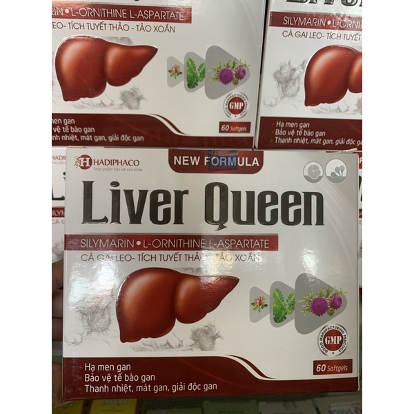 GIẢI ĐỘC GAN LIVER QUEEN (mua 6 tặng 1)