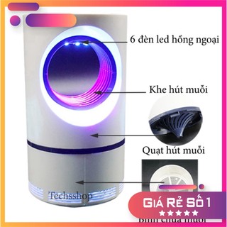 Đèn bắt muỗi hình trụ cổng usb - máy bắt muỗi thông minh diệt côn trùng hiệu quả ..