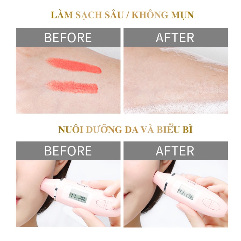 Sữa rửa mặt dịu nhẹ làm sạch sâu giảm mụn trắng sáng da giảm thâm massage lỗ chân lông dưỡng ẩm 500g