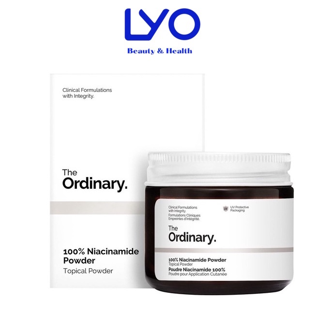 Bột Giảm Thâm, Làm Đều Nền Da The Ordinary 100% Niacinamide Powder 20g