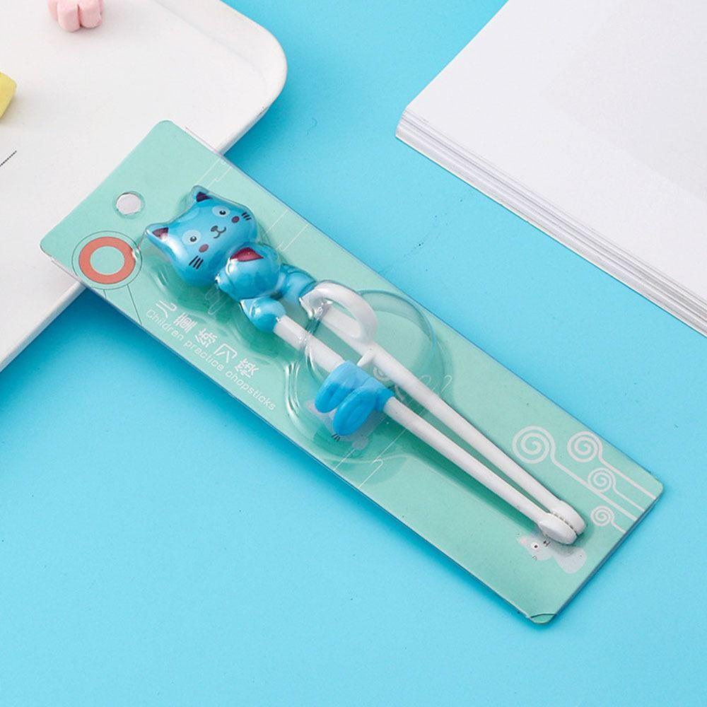 Mmluck Muỗng Đũa Tập Ăn Di Động Hình Thú Hoạt Hình Có Thể Tái Sử Dụng Làm Quà Tặng Cho Bé Học Tập Ăn Nhẹ Nhàng