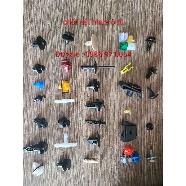 Chốt nút nở nhựa 8mm hyundai