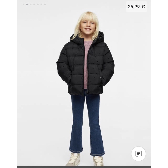 Áo phao mango xuất xịn bé gái