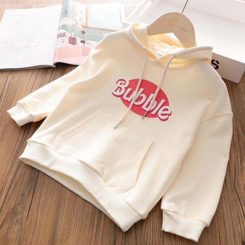 Áo Hoodie cho bé gái, áo dài tay bé gái size nhỡ đại (Sz 15 - 50kg) chất da cá cao cấp BongKids