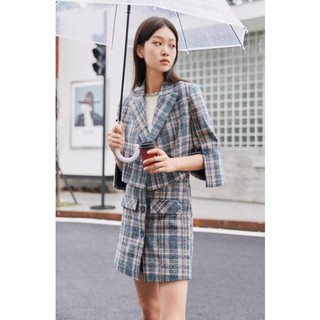 VERO MODA AUTH áo khoác dạ tweed dày đẹp