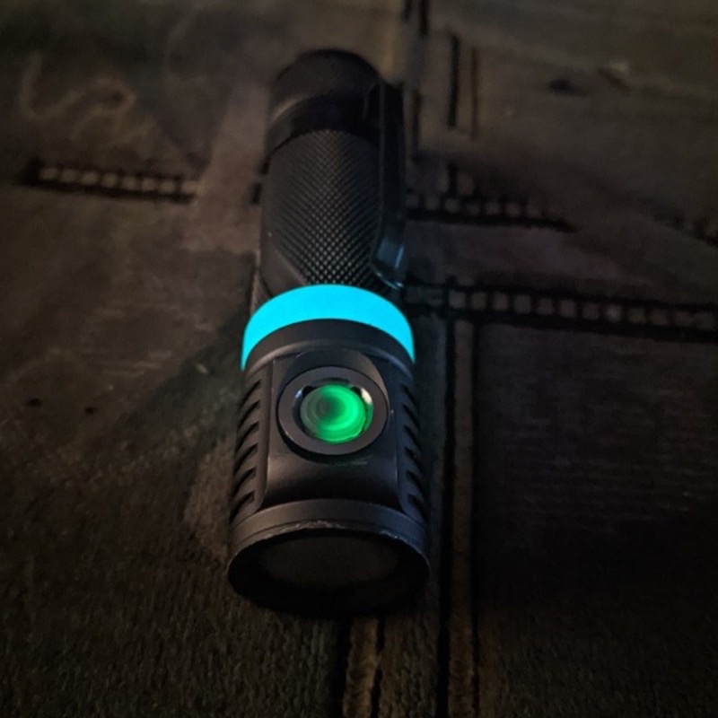 Vòng Silicone Phát Quang Trang Trí đèn pin, cần câu, Chống Trượt 22MM