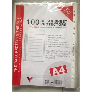Bìa lỗ A4 (1 Xấp 100 tờ)