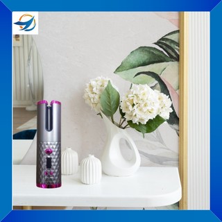Máy Uốn Tóc Xoăn Tự Động Không Dây- Tích Điện 60 Phút -Nhiều Mức Độ Xoăn- Nhiều Chế Độ Tùy Chỉnh