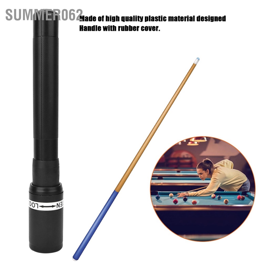 [Hàng Sẵn] 9 Balls Cue Butt End Extension Phần mở rộng Cực kỳ Mở Bộ kéo dài cho Phụ kiện Gậy Bi-a【Summer062】