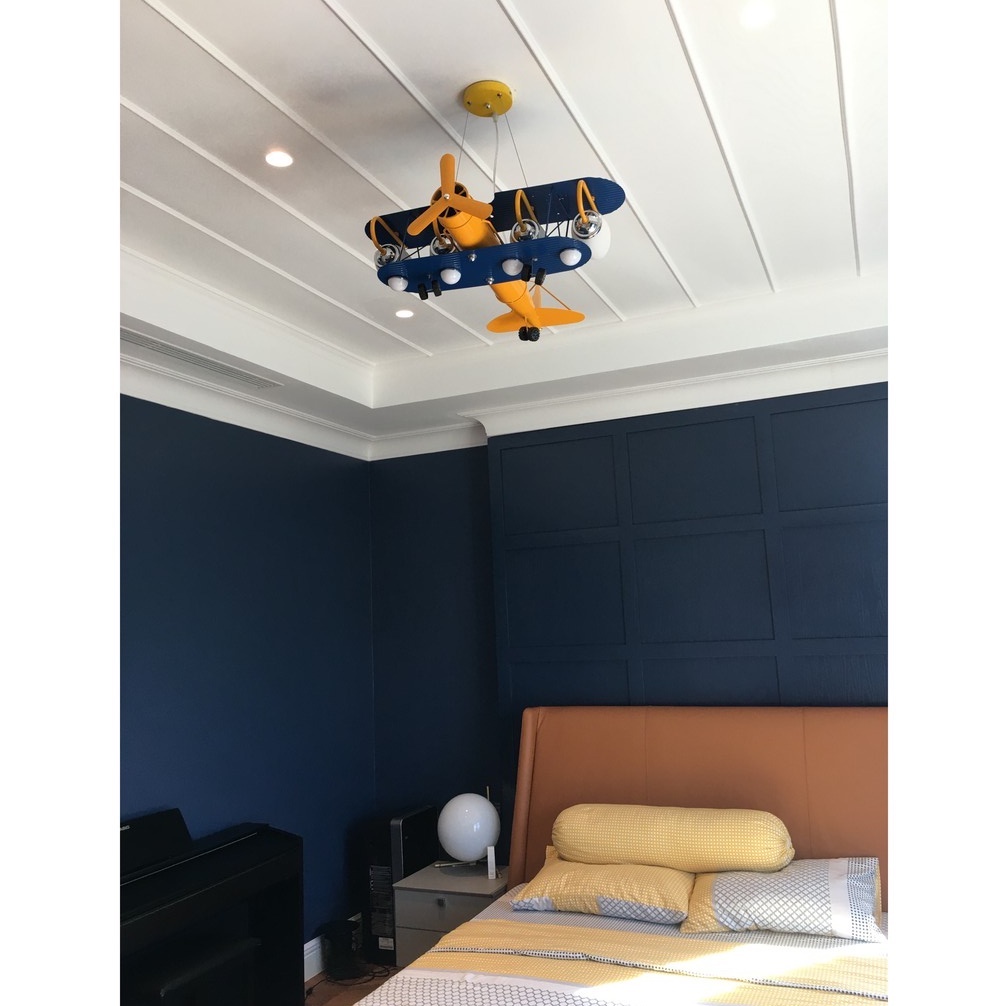 Đèn trần hình Máy Bay trang trí phòng trẻ em DT26