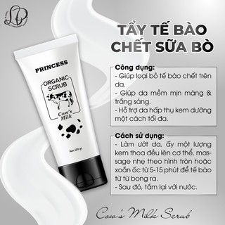 Tẩy tế bào chết sữa bò