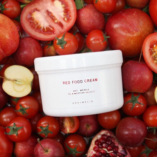 Kem Dưỡng Da Trái Cây Đỏ Graymelin Red Food Cream 500g