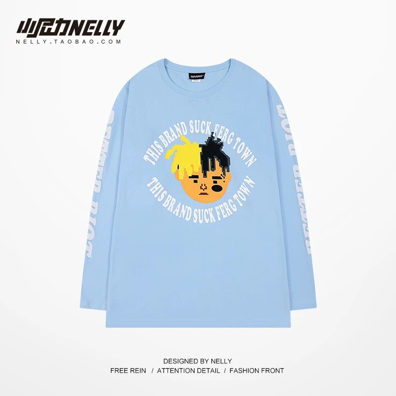 Áo thun Nelly dài tay phong cách unisex