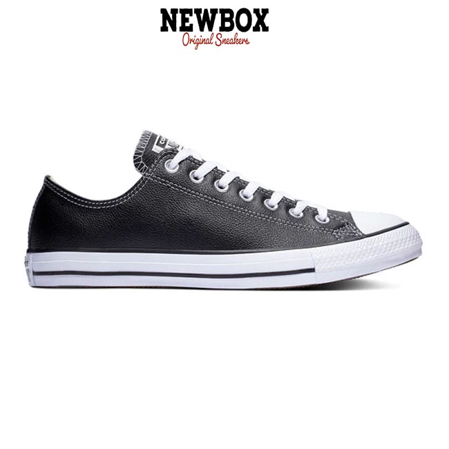 Giày Converse Chuck Taylor All Star Leather Black/White - 132174C