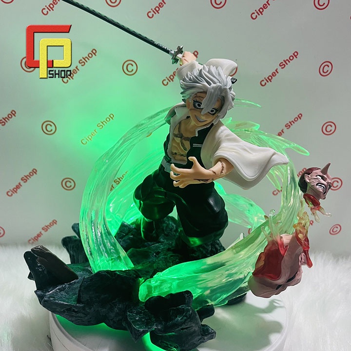 Mô hình Phong Trụ Shinazugawa Sanemi - Có đèn led - Mô hình Kimetsu No yaiba