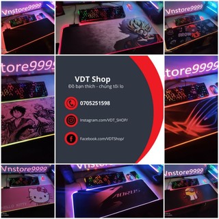 Miếng lót chuột led rgb, 50 mẫu pad chuột cỡ lớn đủ màu sắc full box 25x35 70x30 80x30 siêu bền, hình ảnh sắc nét