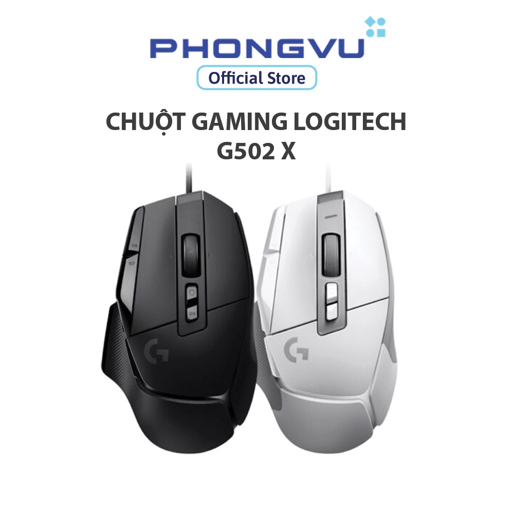 Chuột gaming Logitech G502 X - Bảo hành 24 tháng