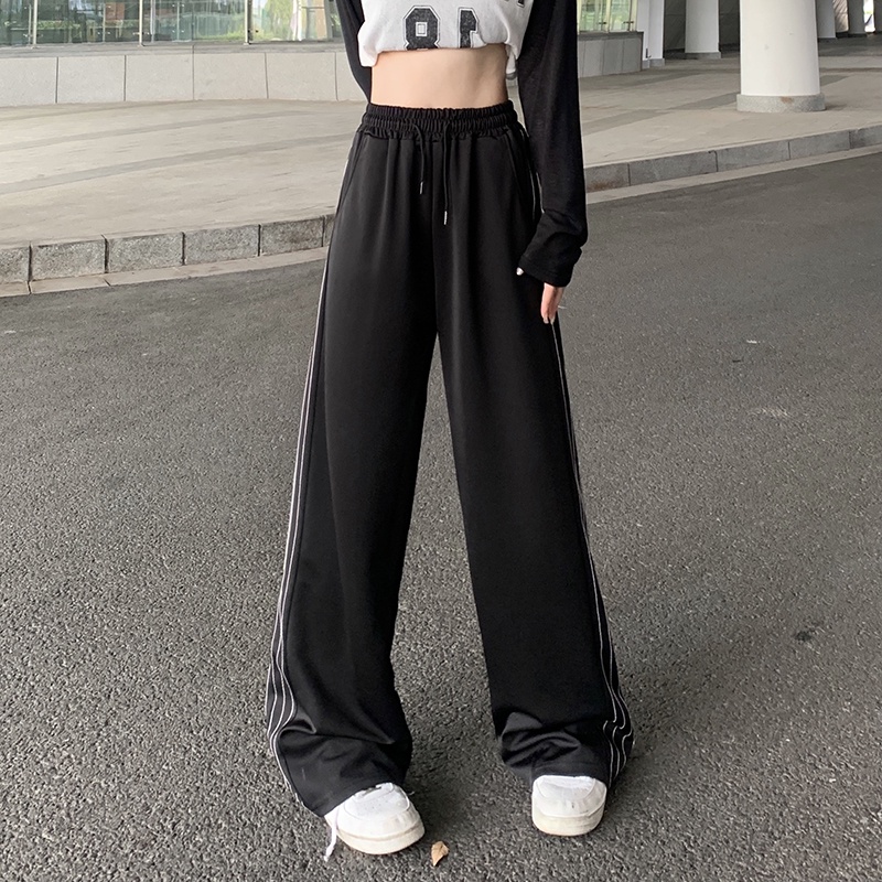 Quần ống rộng SUXI phong cách cổ điển thanh lịch dành cho nữ