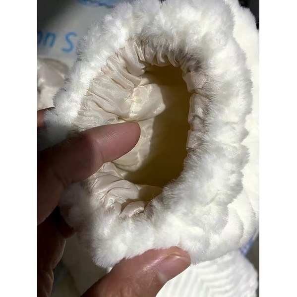 SẴN L Áo Khoác Lông Mùa Đông Dày Hai Lớp