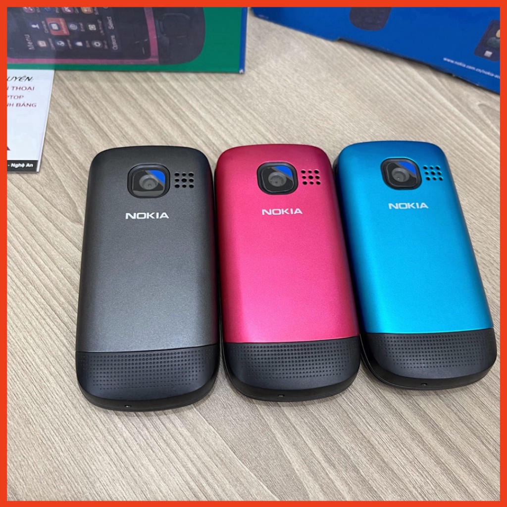 Super sale Điện thoại nắp trượt Nokia C2-05 FullBox - Có pin và sạc ...