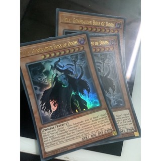 bài yugioh: hela, generaider boss of doom