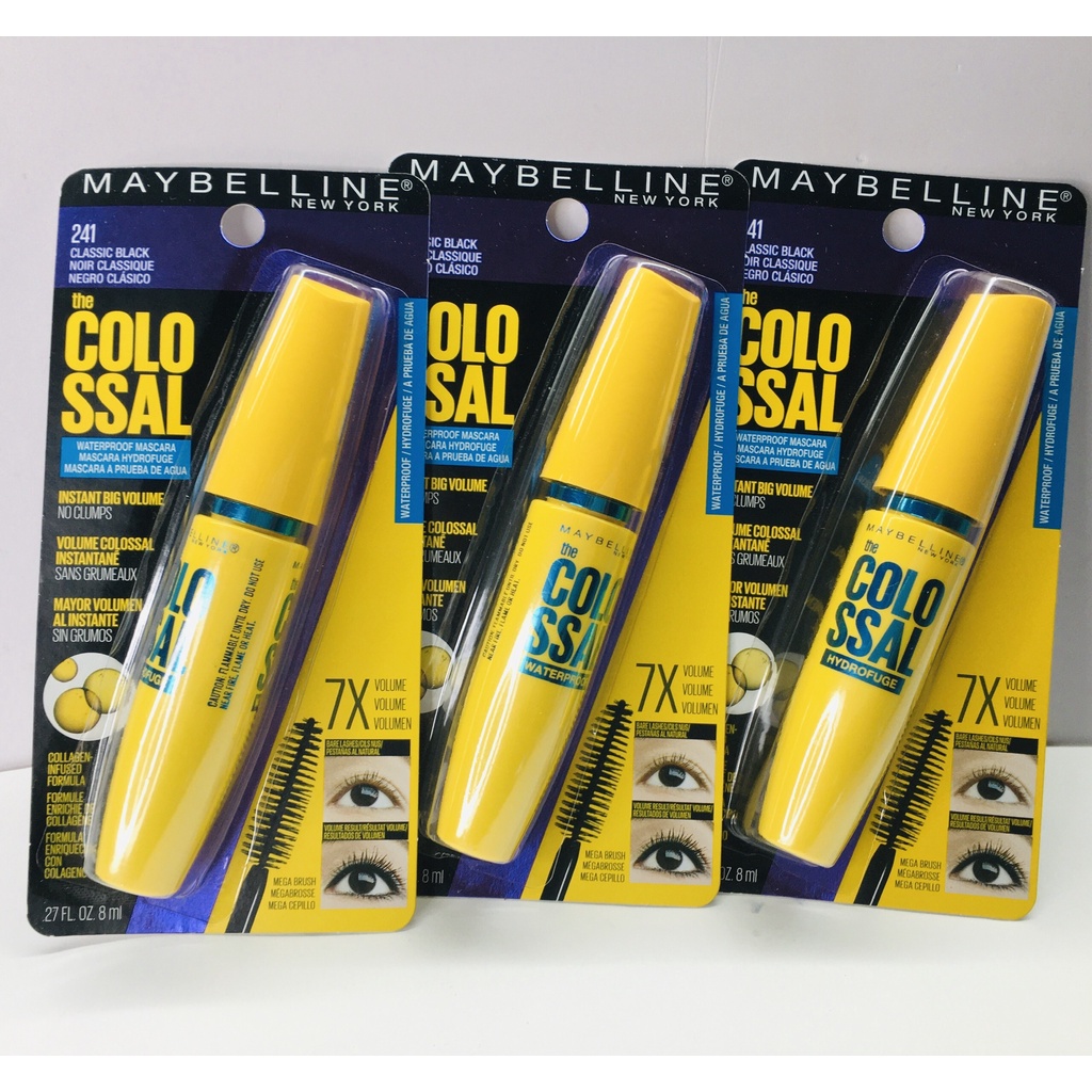 Mascara Maybeline Colossal Volum Express 7x Waterproof của Mỹ