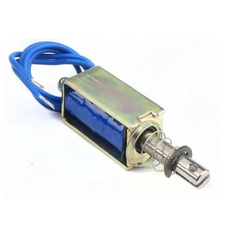 KHÓA TỪ MINI 12vDC - Small Push-Pull Solenoid 12VDC