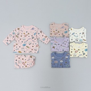 Lime&Blue bộ đồ thỏ cho bé Hàn Quốc