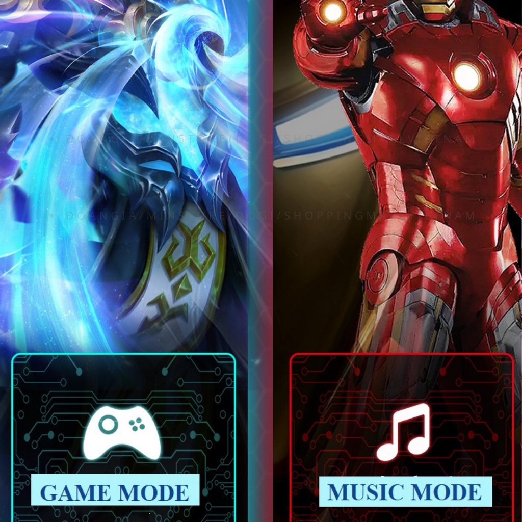 Tai nghe không dây bluetooth Gaming JX50 ANC thiết kế thể thao và gaming cao cấp