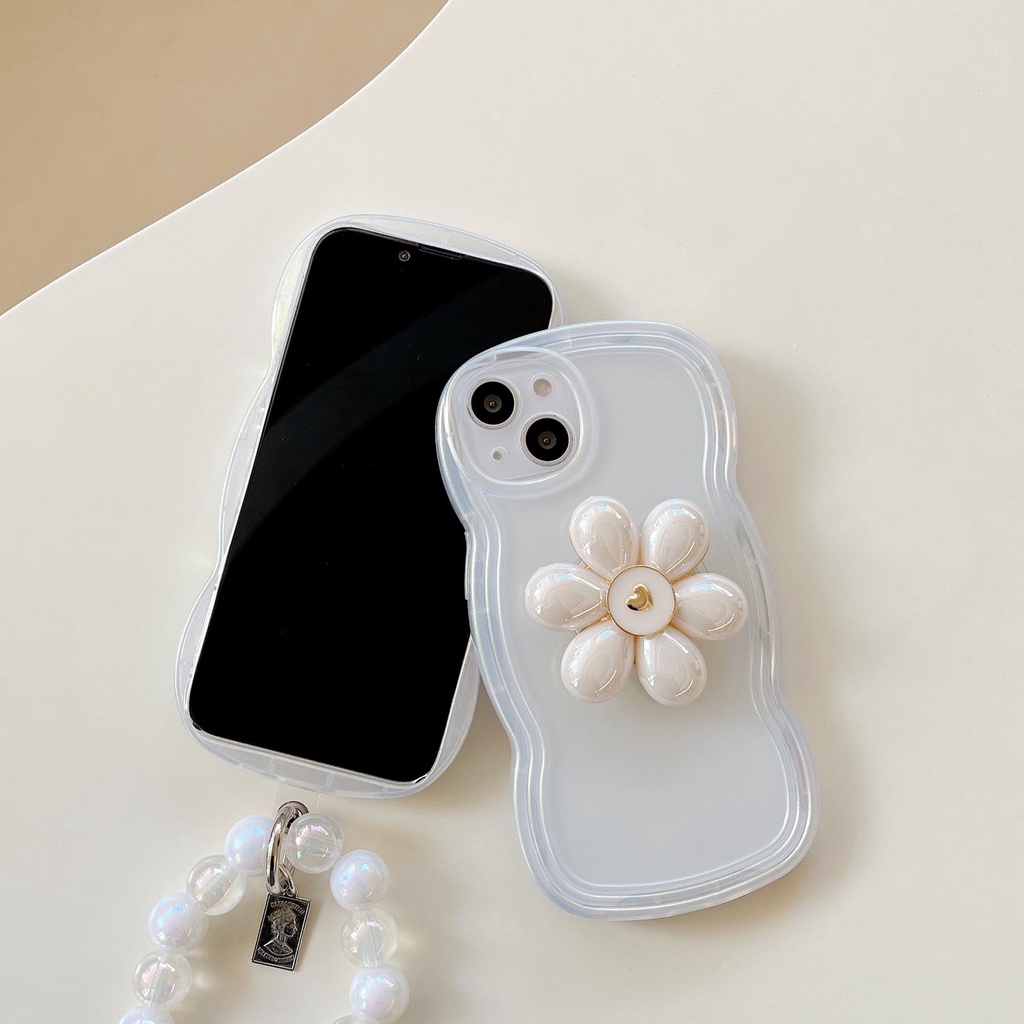 Ốp Điện Thoại Silicon Mềm Chống Rơi Hình Hoa 3D Màu laser Thời Trang Cho iphone 11 12 13 pro max Xs 14 pro max