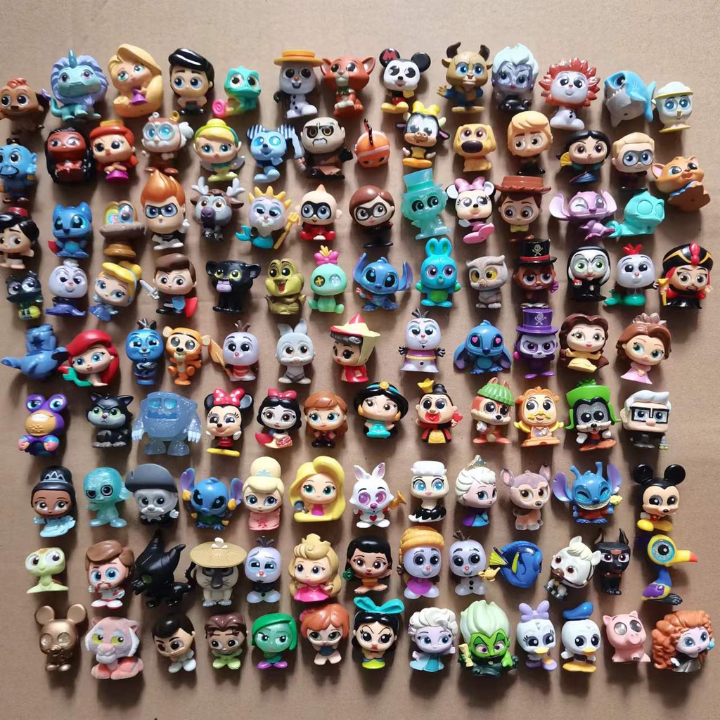 Búp Bê Mắt To Bằng Kính Xếp Chồng Kiểu Disney Dễ Thương Dùng Trang Trí