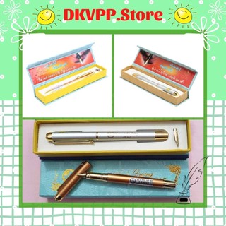 Bút máy/bút mài ánh dương ad067 - dkvpp.store ngòi mài vàng 24, bút máy viết chữ đẹp nét thanh đậm