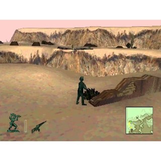 Game ps1 Army man 3D no brand