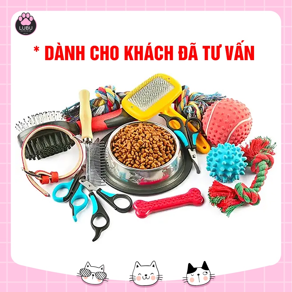 combo đồ dùng chó mèo