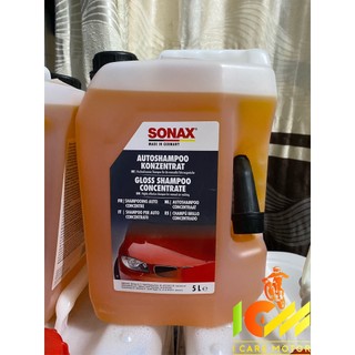 Nước rửa xe sonax can 5l chính hãng