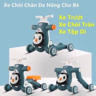 Xe tập đi 3 trong 1 - xe tập đi - xe trượt - xe chòi. có nhạc