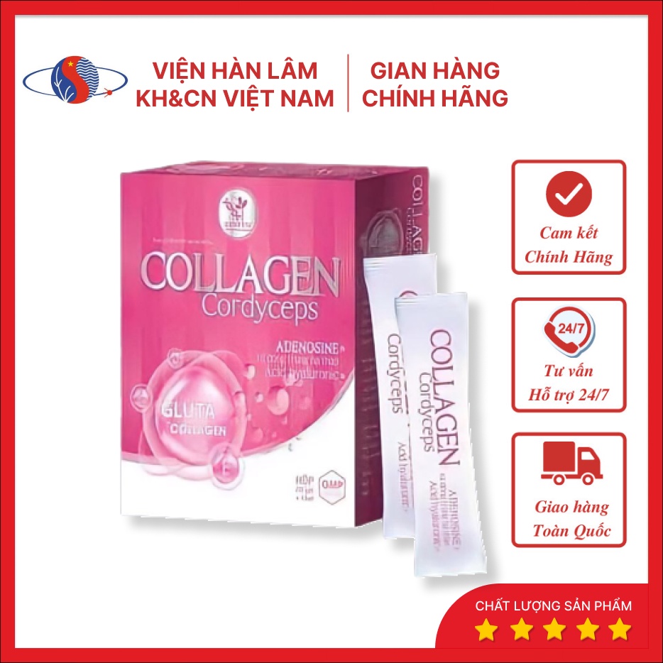 Nước Uống Collagen Mờ Nám, Trắng Da - Sản Phẩm Của Viện Hàn Lâm KH&CN Việt Nam